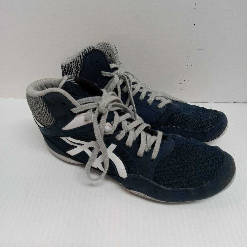 Asics Snapdown Wrestling Shoes Navy/Blue Size 4.5