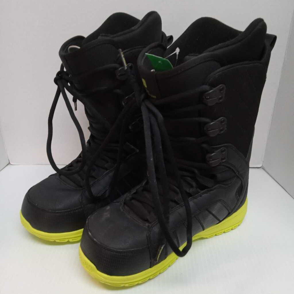 Forum The Fastplant Snowboard Boots Black/Lime Size 8