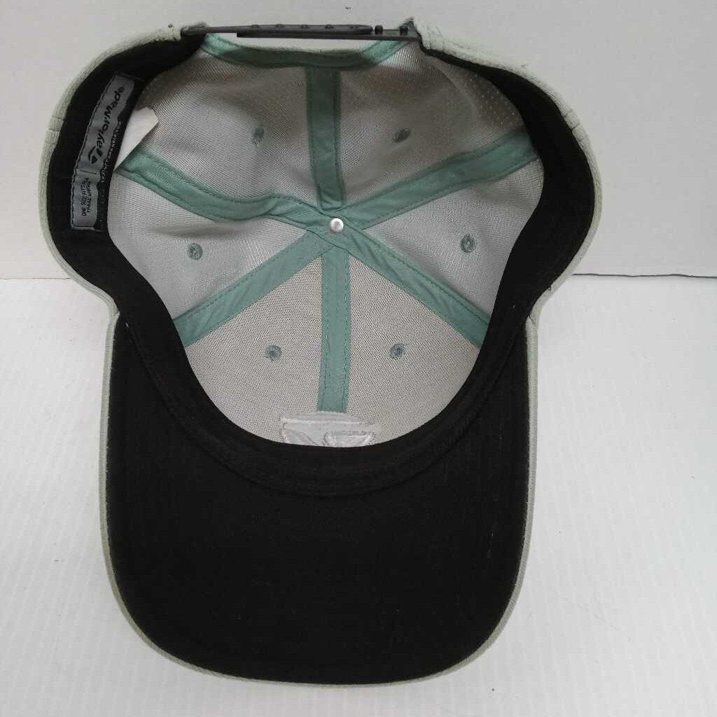 TaylorMade Golf Hat Light Grey Size Senior Adjustable OSFM