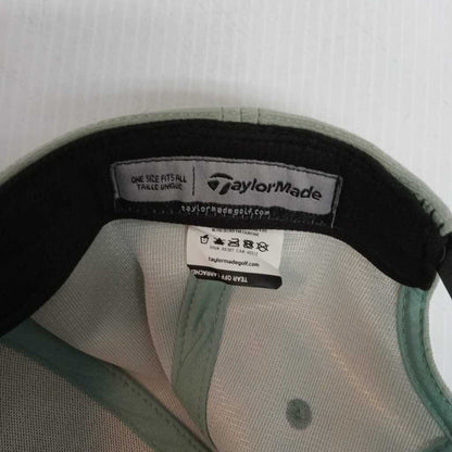 TaylorMade Golf Hat Light Grey Size Senior Adjustable OSFM