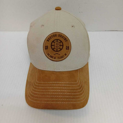 Fanatics Boston Bruins Hockey Hat Beige/Brown Size Senior Adjustable
