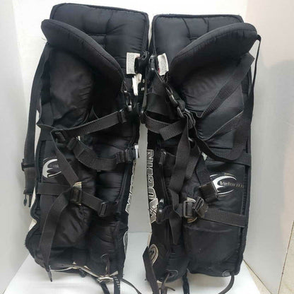 Vaughn Velocity VPG 7100 Goalie Pads White/Black Size 26" + 1"
