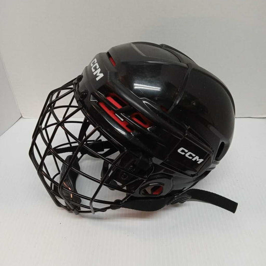 CCM Tacks 70 Hockey Helmet Combo - Black - Size Small