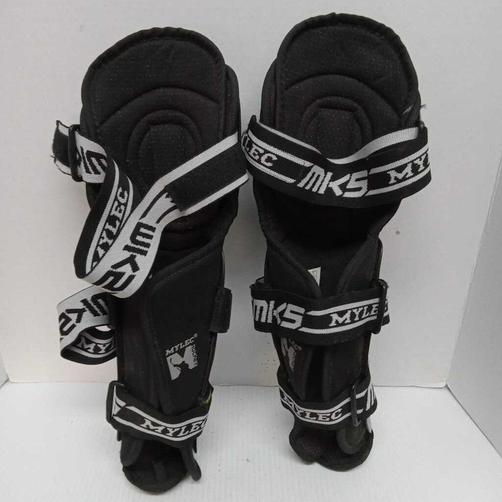 Mylec MK5 Street Hockey Shin Pads - Size Youth 11"