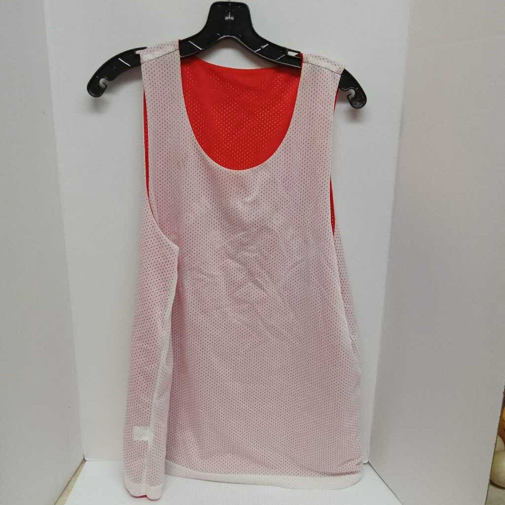 Sport-Tec Mens Lacrosse Jersey White/Red Reversable Size Large