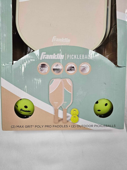 Franklin Pickleball Poly Pro Paddle & Ball Set - 2 Player set