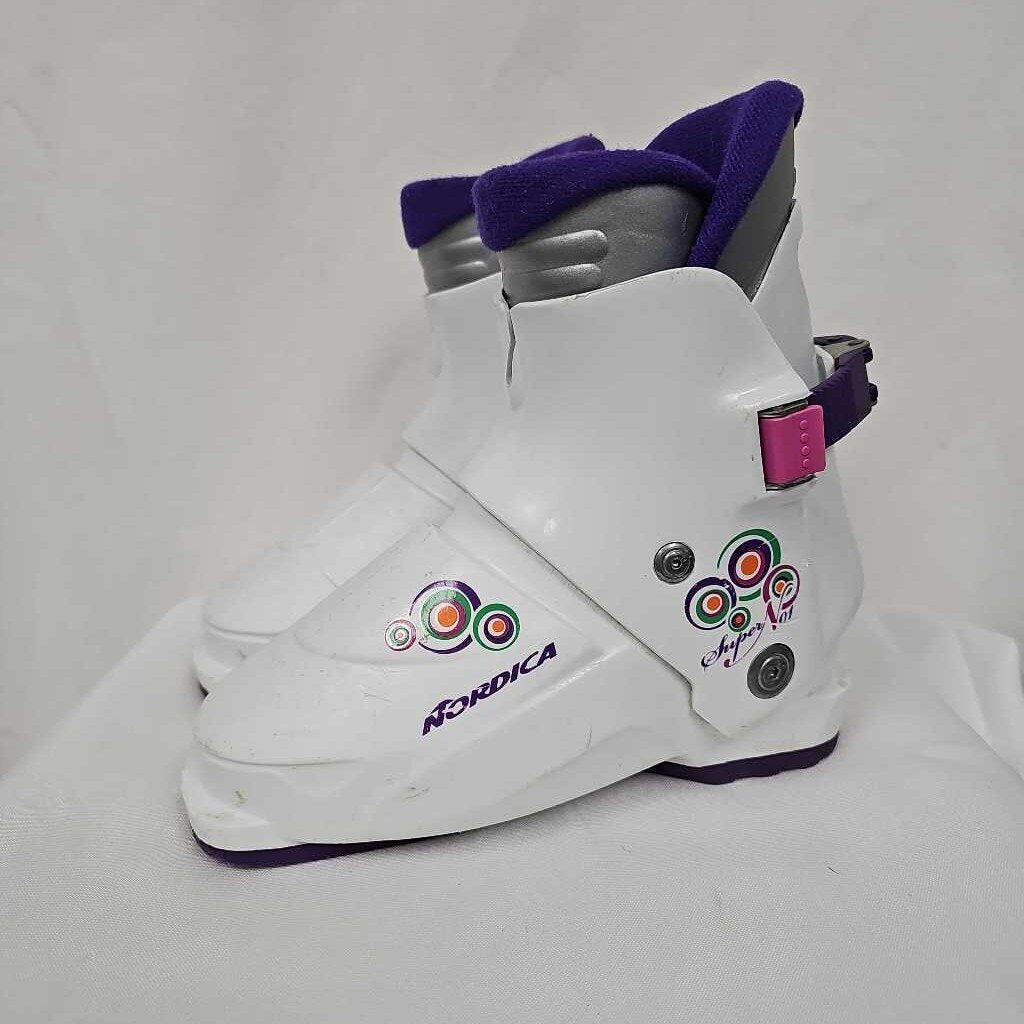 Nordica Super N 0.1 Junior Ski Boots - Size 19.5