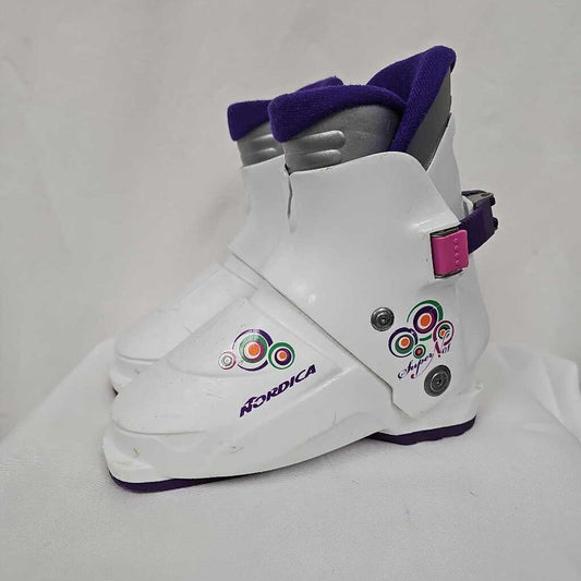 Nordica Super N 0.1 Junior Ski Boots - Size 19.5