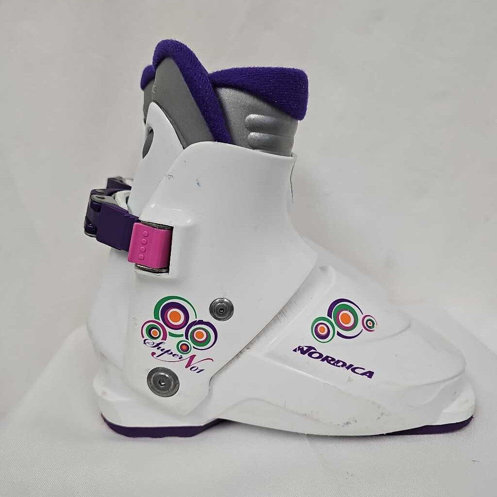 Nordica Super N 0.1 Junior Ski Boots - Size 19.5