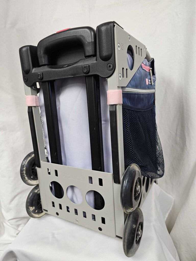 Zuca Ice Dreamz Lux Rolling Skate Bag w/Light up wheels