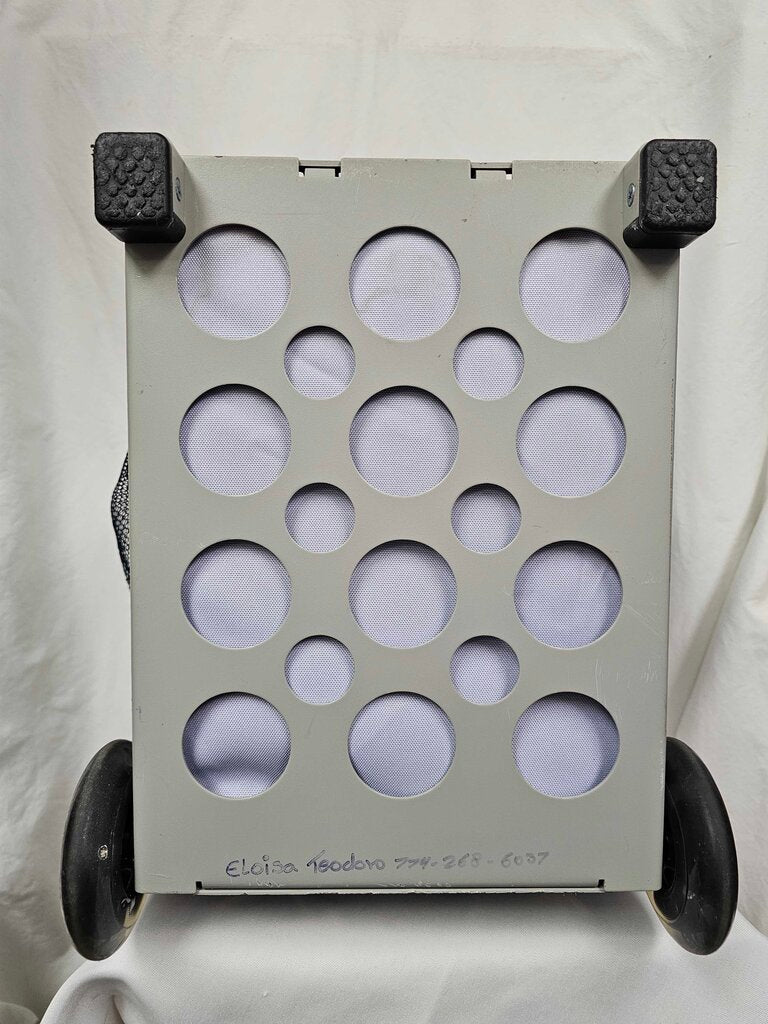 Zuca Ice Dreamz Lux Rolling Skate Bag w/Light up wheels