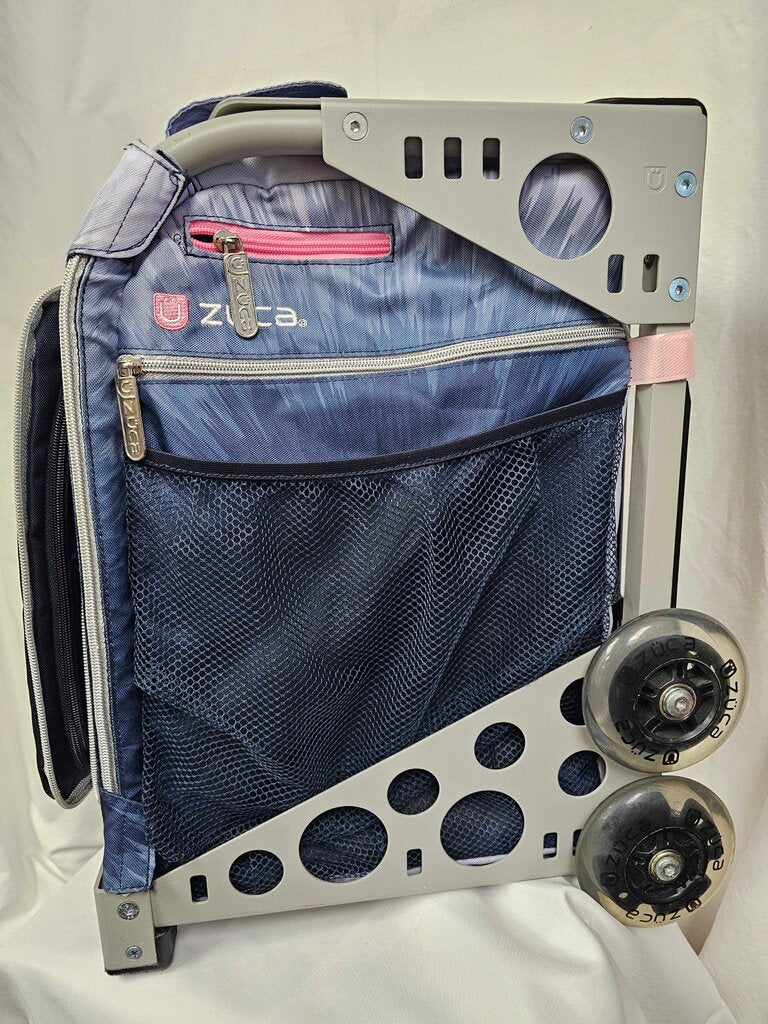 Zuca Ice Dreamz Lux Rolling Skate Bag w/Light up wheels