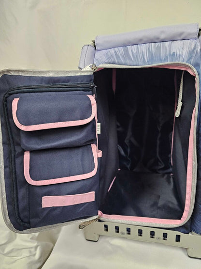 Zuca Ice Dreamz Lux Rolling Skate Bag w/Light up wheels