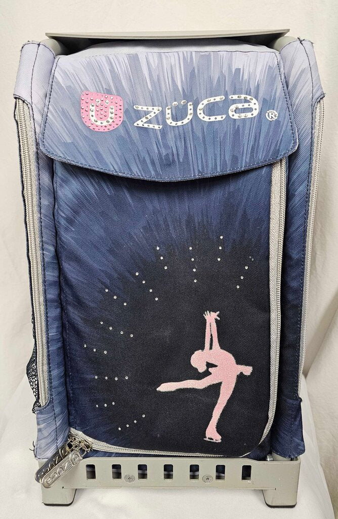 Zuca Ice Dreamz Lux Rolling Skate Bag w/Light up wheels