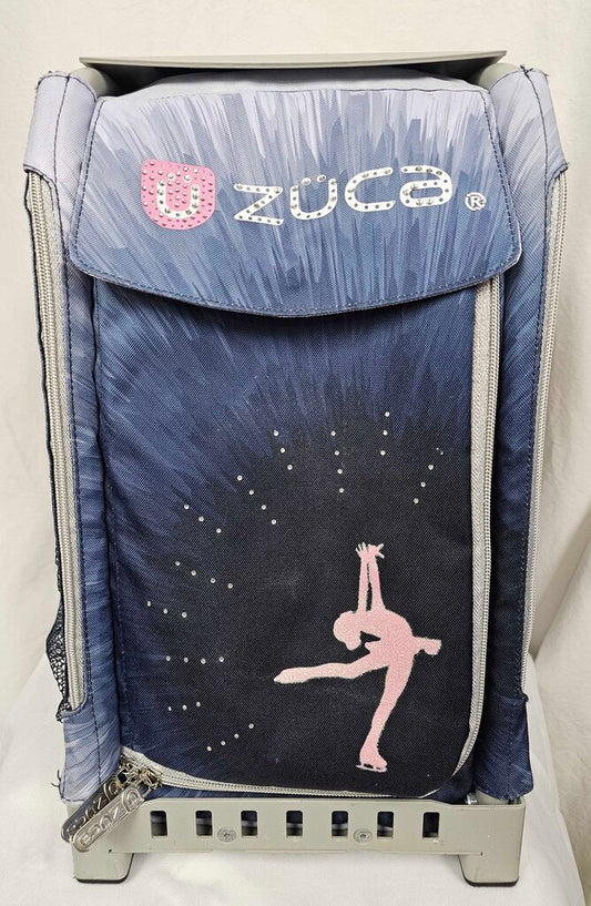 Zuca Ice Dreamz Lux Rolling Skate Bag w/Light up wheels