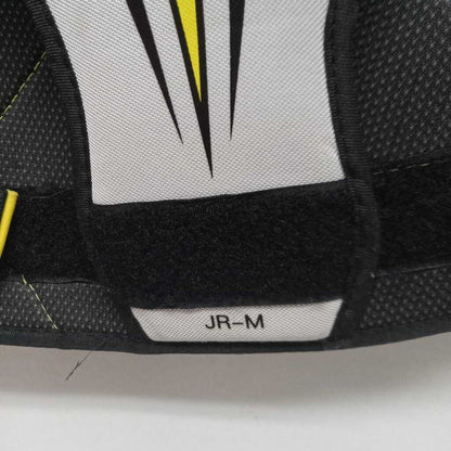 Pure Hockey Shoulder Pads Black/White Size Junior Medium