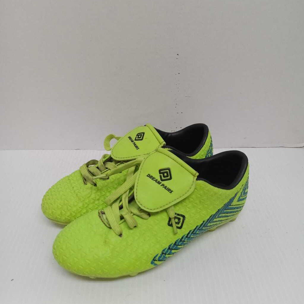 Dream Pairs Soccer Cleats Green/Blue Size 2