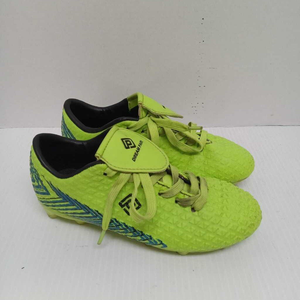 Dream Pairs Soccer Cleats Green/Blue Size 2