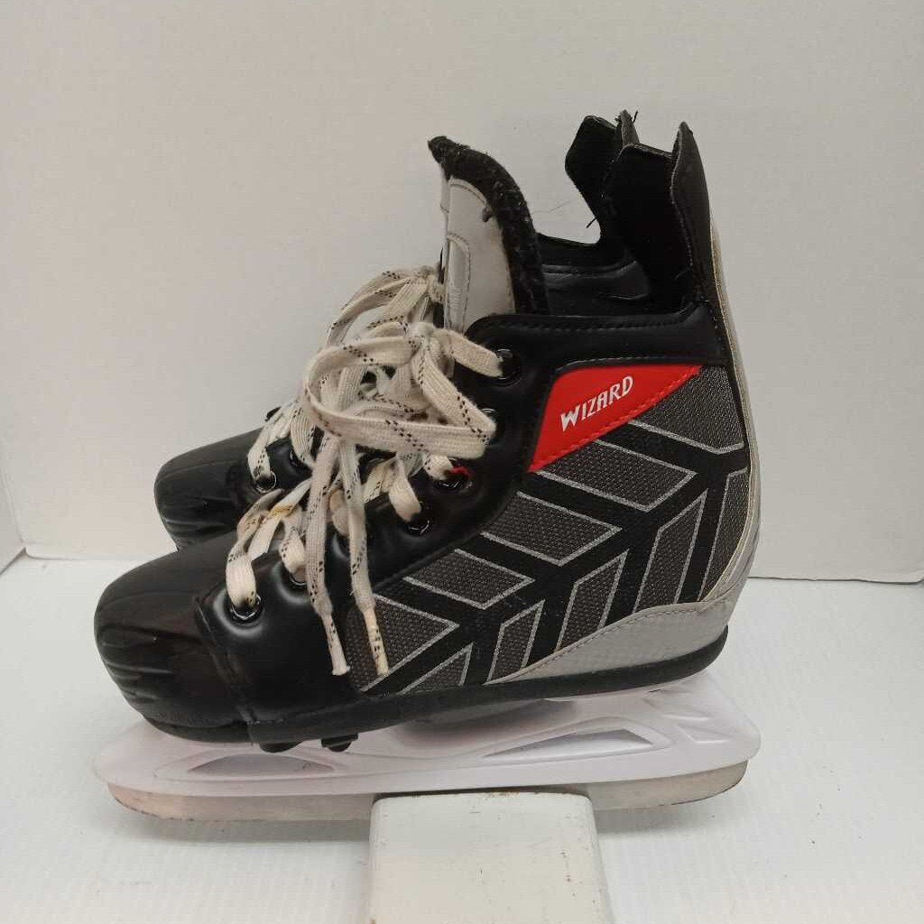 Lake Placid Wizard 400 Adjustable Skates Black Size Y13 - 3