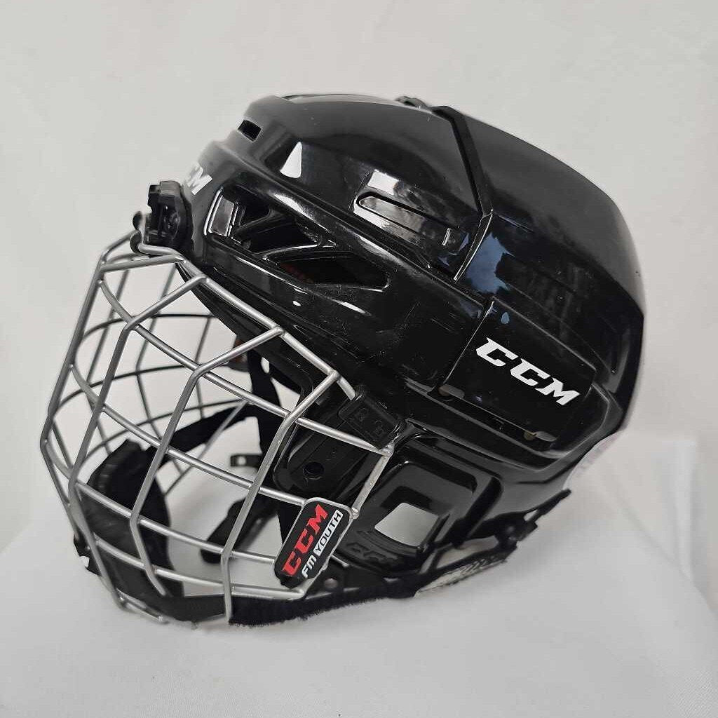 CCM FitLite 3DS Hockey Helmet Combo - Youth