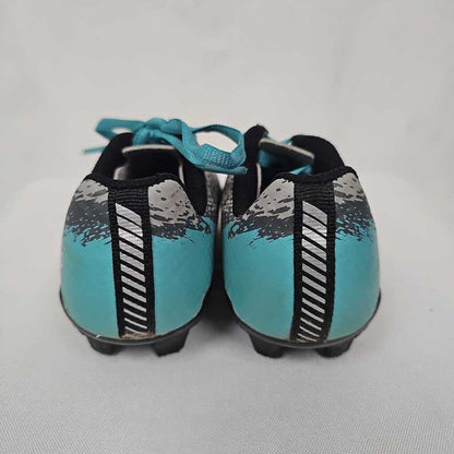 DSG Speed Viper Youth Soccer Cleats | Youth 10 | Gray/Teal
