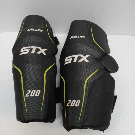 STX Stallion 200 Lacrosse Elbow Pads Black/Grey Size Medium