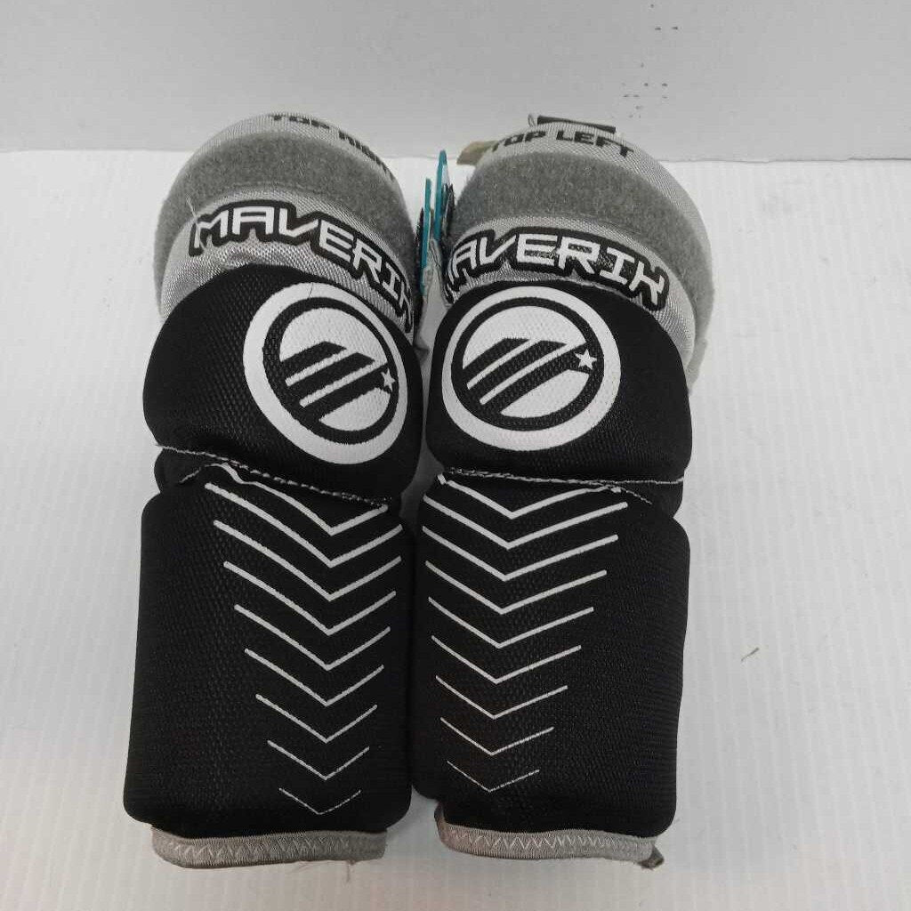 Maverik Charger Lacrosse Elbow Pads Black/Grey Size Youth Large