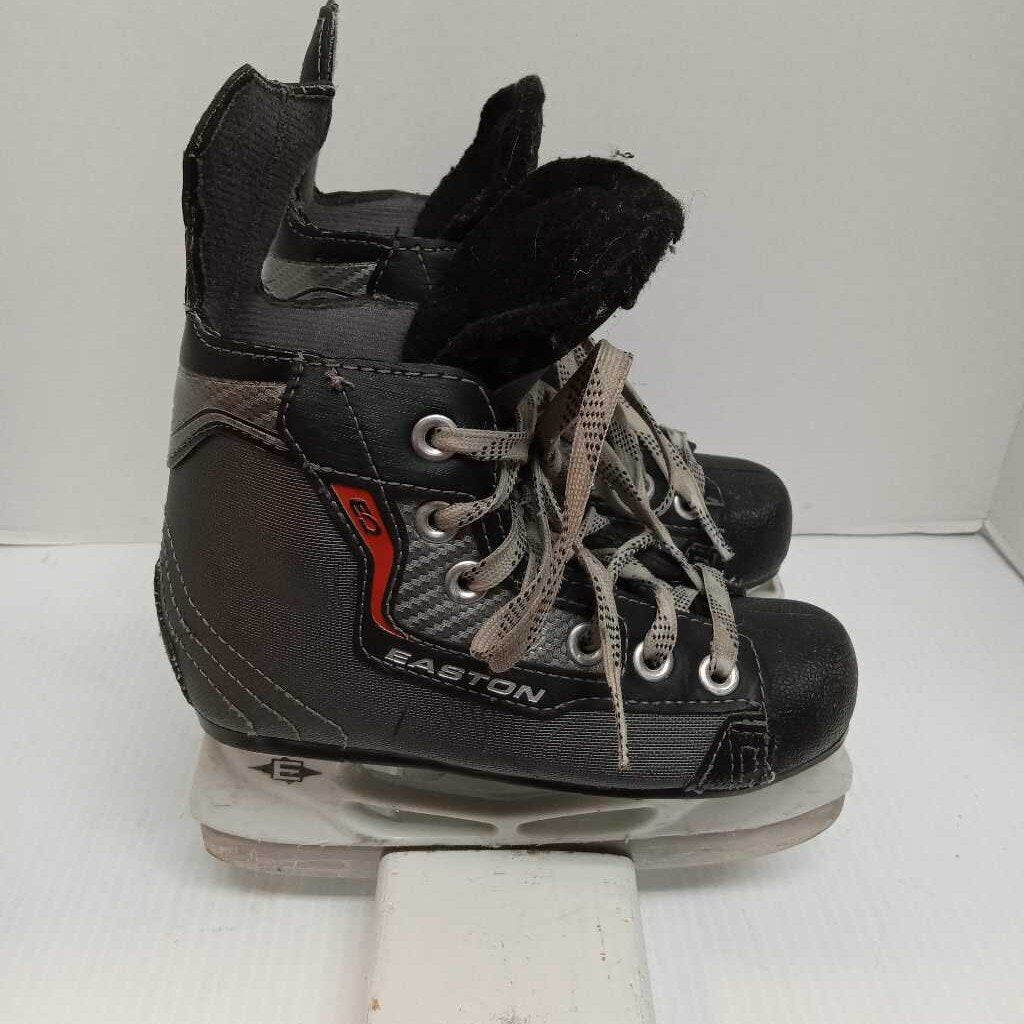 Easton Synergy EQ Hockey Skates Black/Grey Size Youth 13