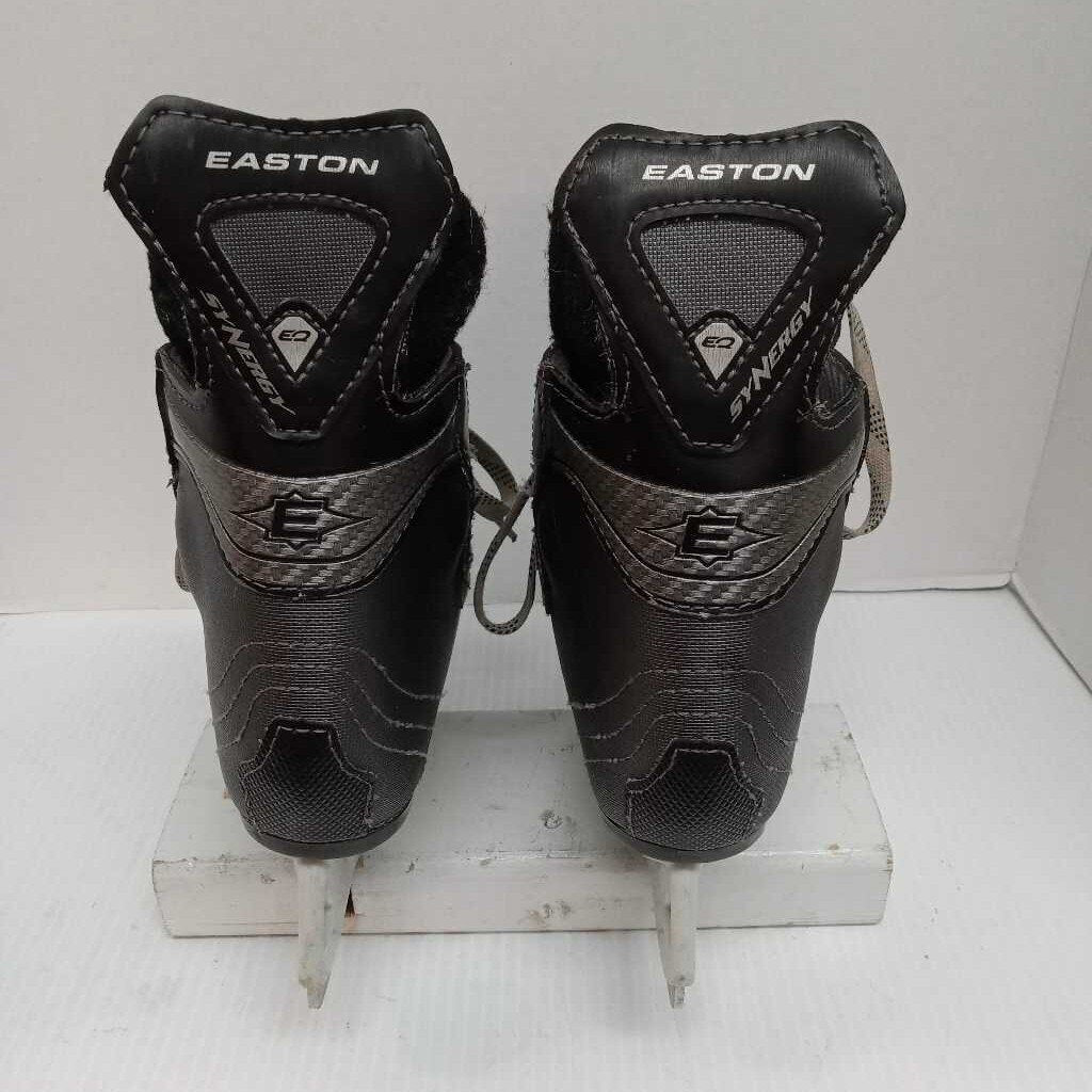 Easton Synergy EQ Hockey Skates Black/Grey Size Youth 13