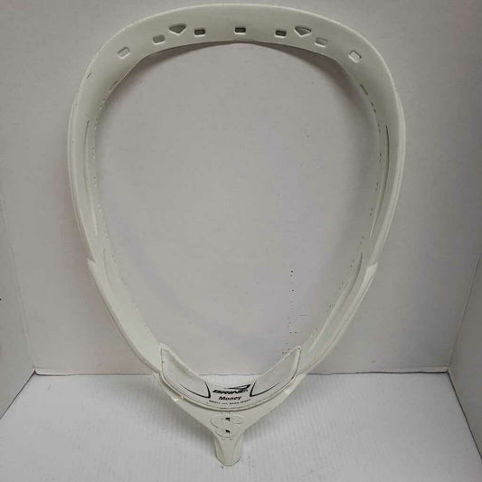 Brine Money Goaltenders Lacrosse Stick Head White Unstrung Size Senior