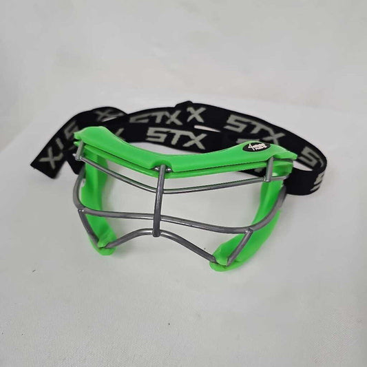 STX 4Sight + S Youth Lacrosse Goggles Neon Green