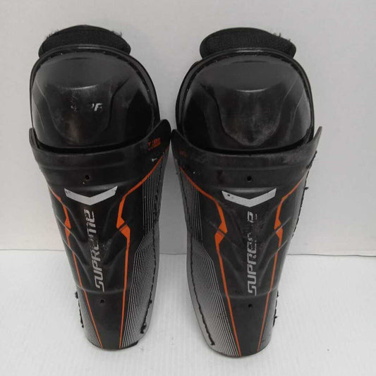 Bauer Supreme Hockey Shinguards Black Size Youth 9"