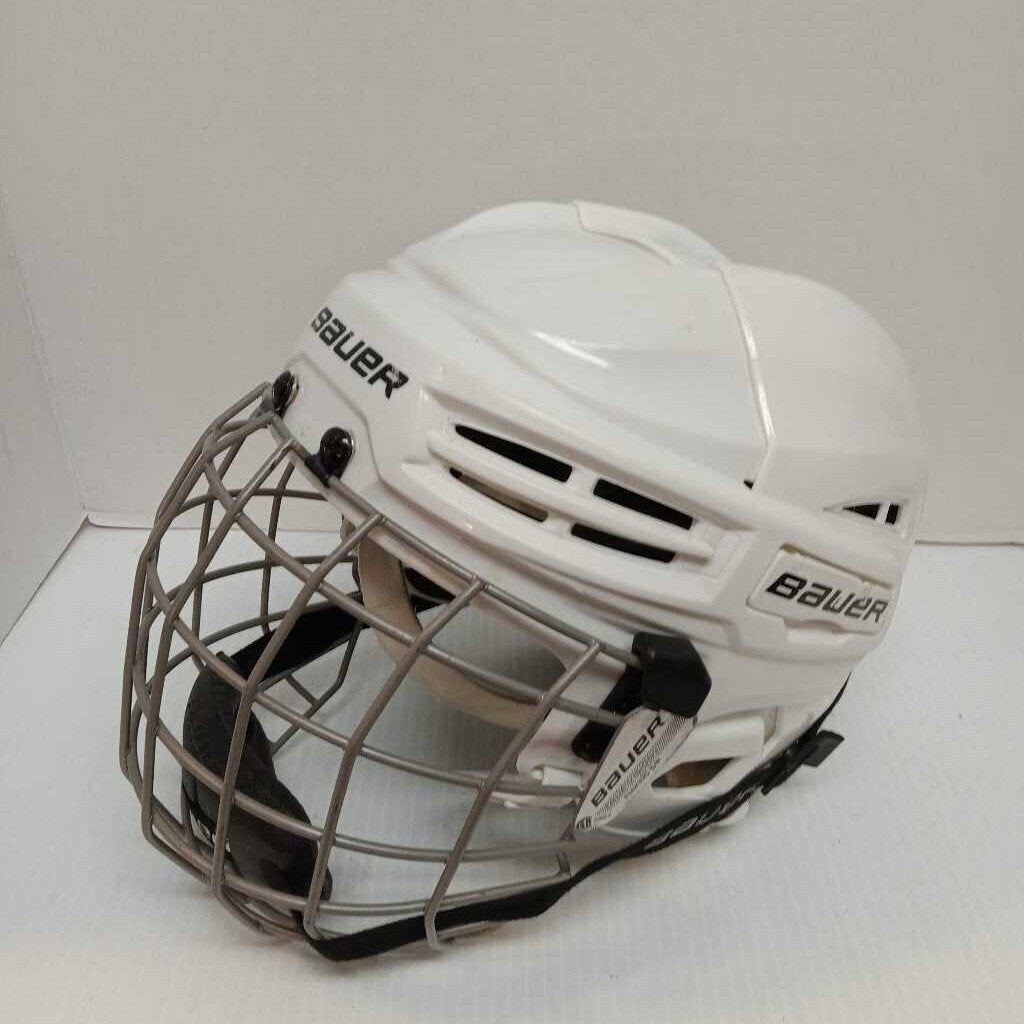 Bauer IMS 5.0 Hockey Helmet White Size Adult Small (Expired)