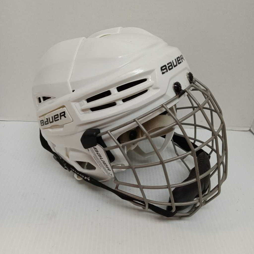Bauer IMS 5.0 Hockey Helmet White Size Adult Small (Expired)