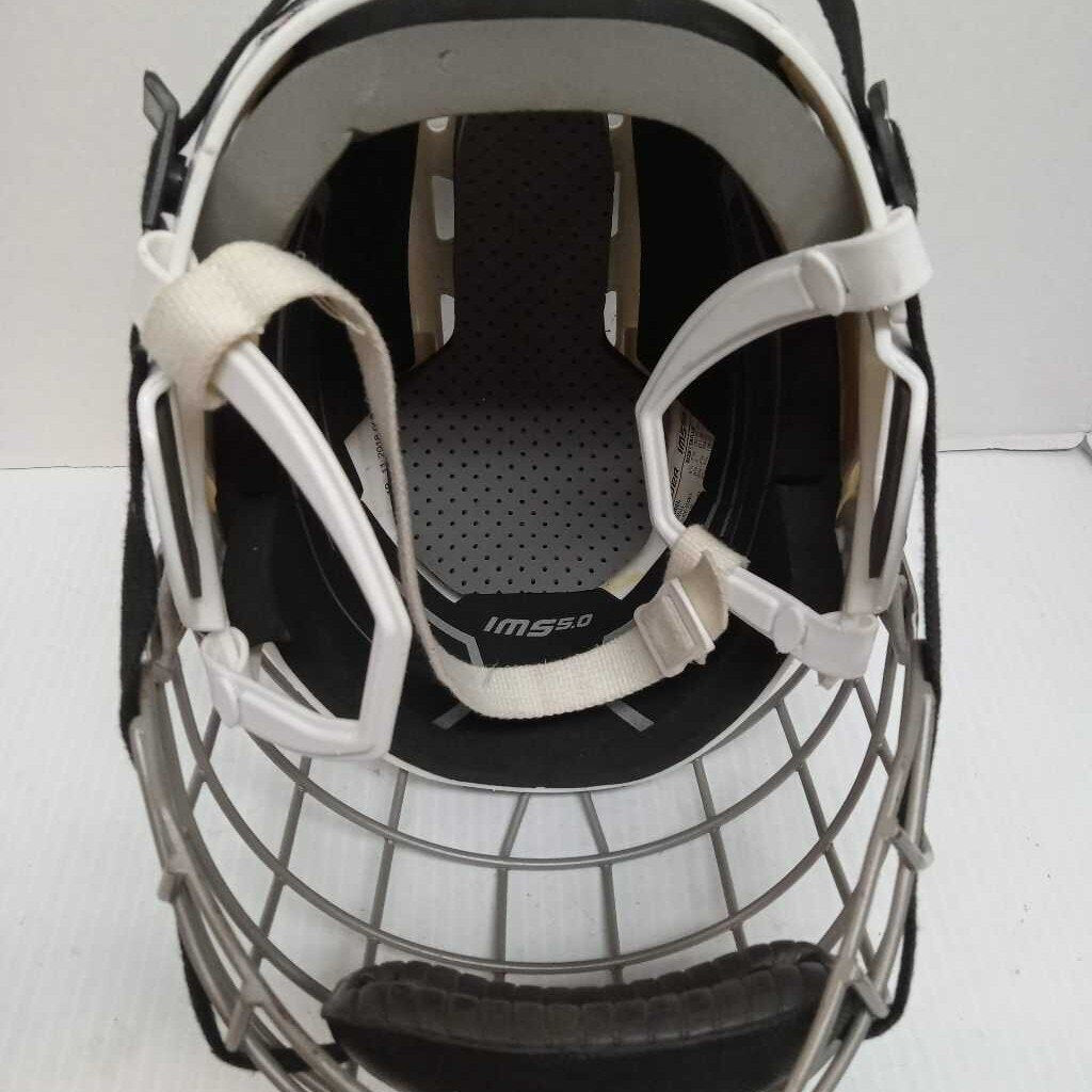 Bauer IMS 5.0 Hockey Helmet White Size Adult Small (Expired)