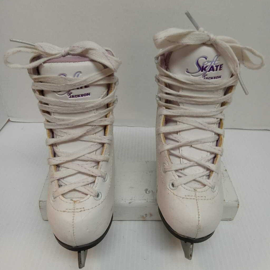 Jackson Soft Skate Figure Skates White Size Youth 10