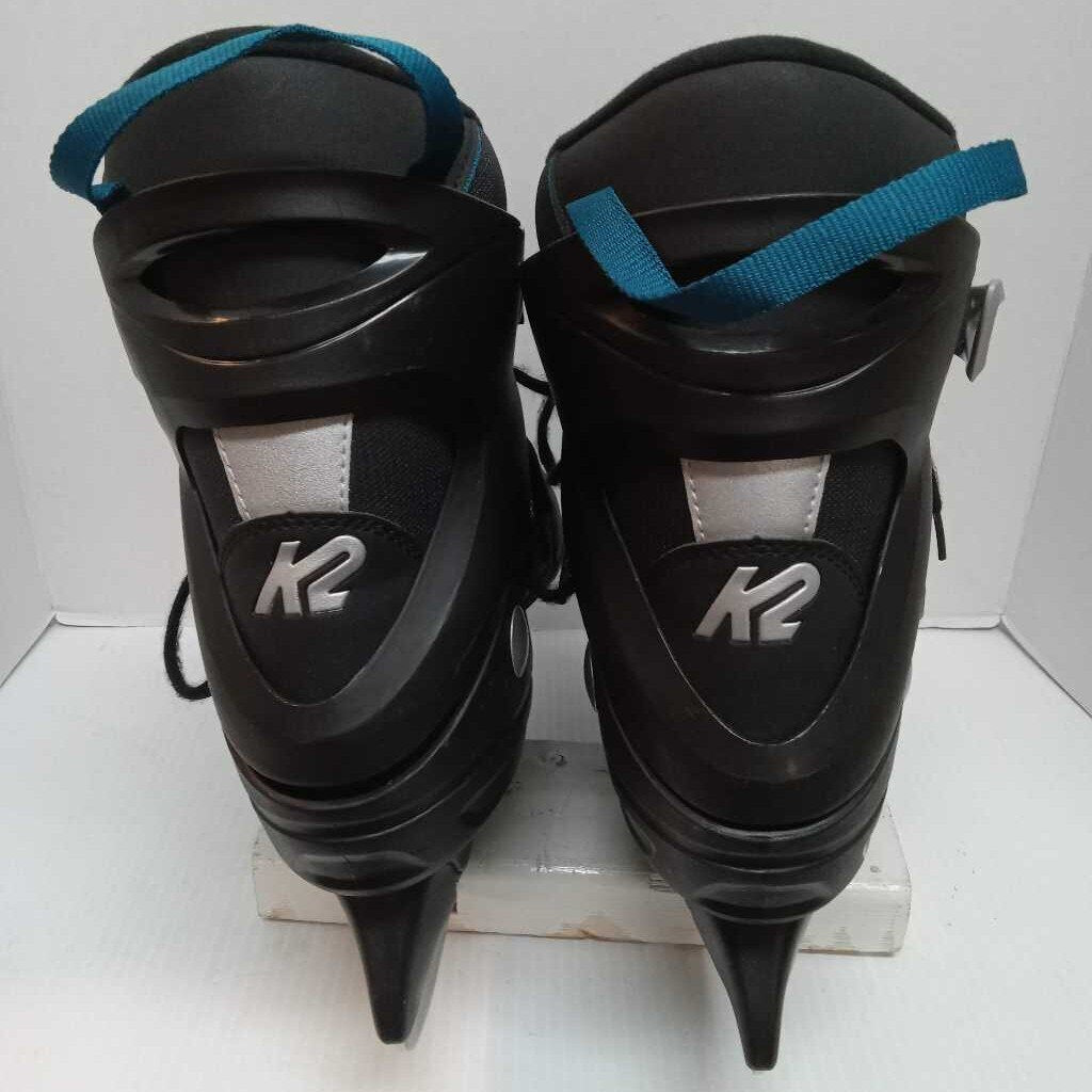 K2 F.I.T. Ice Recreational Skates Black/Blue Size 9