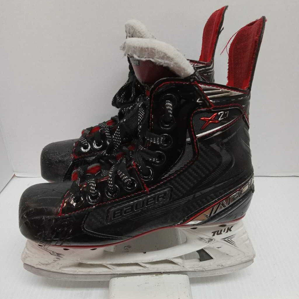 Bauer Vapor X 2.7 Hockey Skates Black/Red Size 2