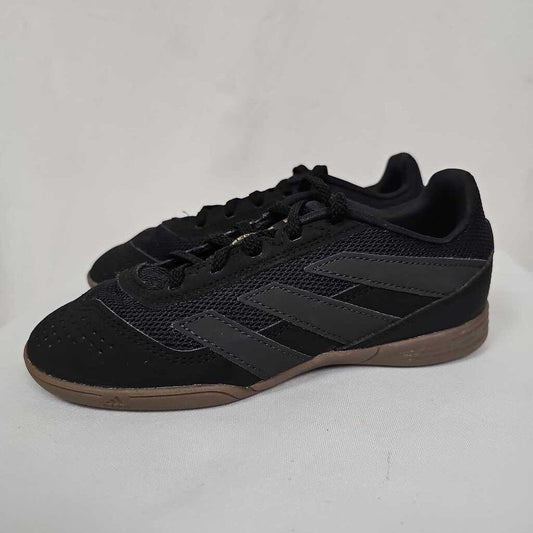 Adidas Club Predator Sala Indoor Soccer Shoes | Size: 1.5 | Black/Gold