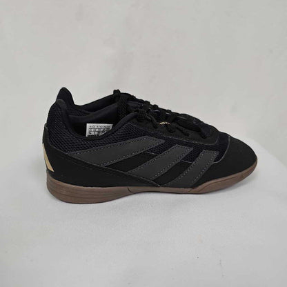 Adidas Club Predator Sala Indoor Soccer Shoes | Size: 1.5 | Black/Gold