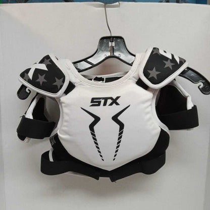STX Stallion 75 Lacrosse Shoulder Pads White Size Small