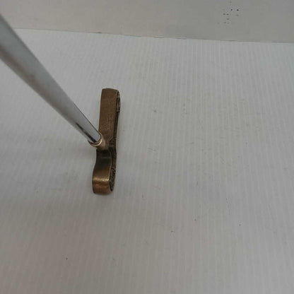 Austad's Custom Blade Putter Brass Size Mens Right Hand 35"