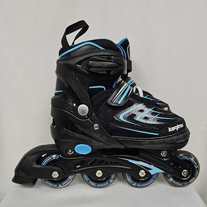 Kaqinu Light Up Adjustable Inline Skates - Sizes 1-4
