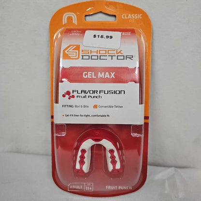 Shock Doctor Gel Max Flavor Fusion - Fruit Punch - Adult (11+)