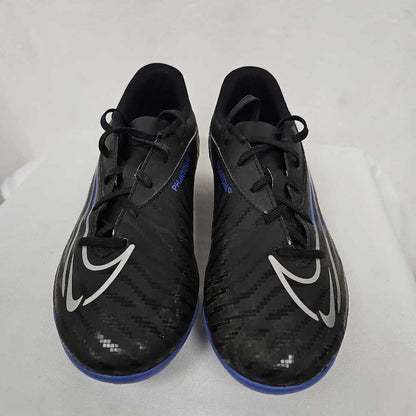 Nike Phantom GX Boy's Soccer Cleats | Size 5.5 | Black/Royal