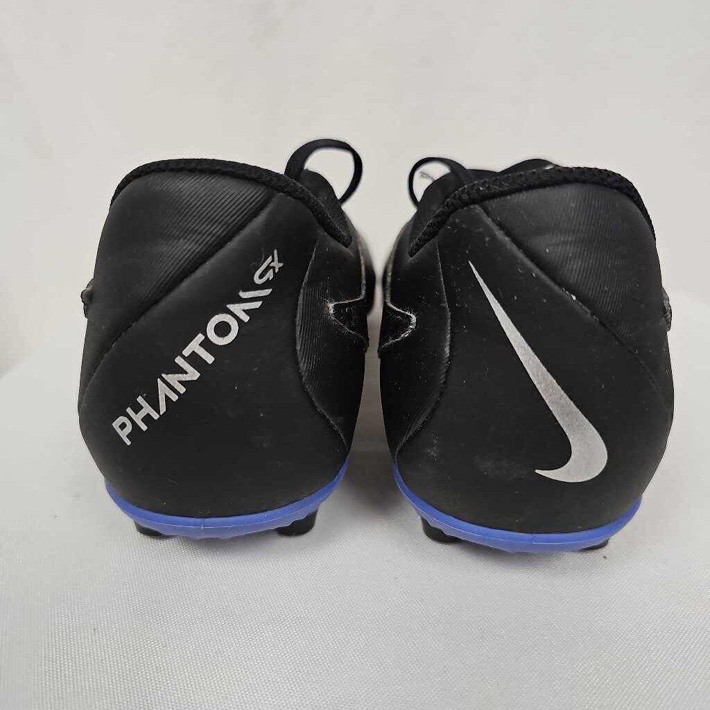 Nike Phantom GX Boy's Soccer Cleats | Size 5.5 | Black/Royal