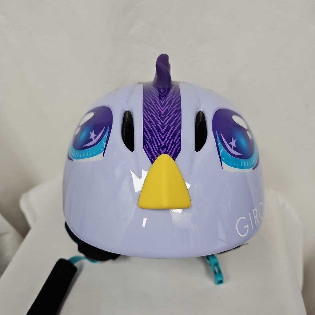 Giro Launch Plus Kids Snow Helmet | Purple Penguin | Size Small