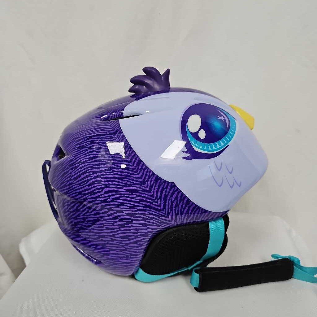 Giro Launch Plus Kids Snow Helmet | Purple Penguin | Size Small