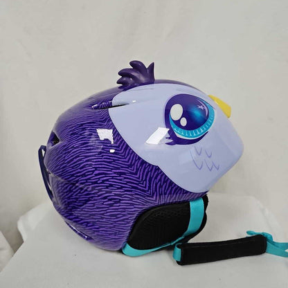 Giro Launch Plus Kids Snow Helmet | Purple Penguin | Size Small