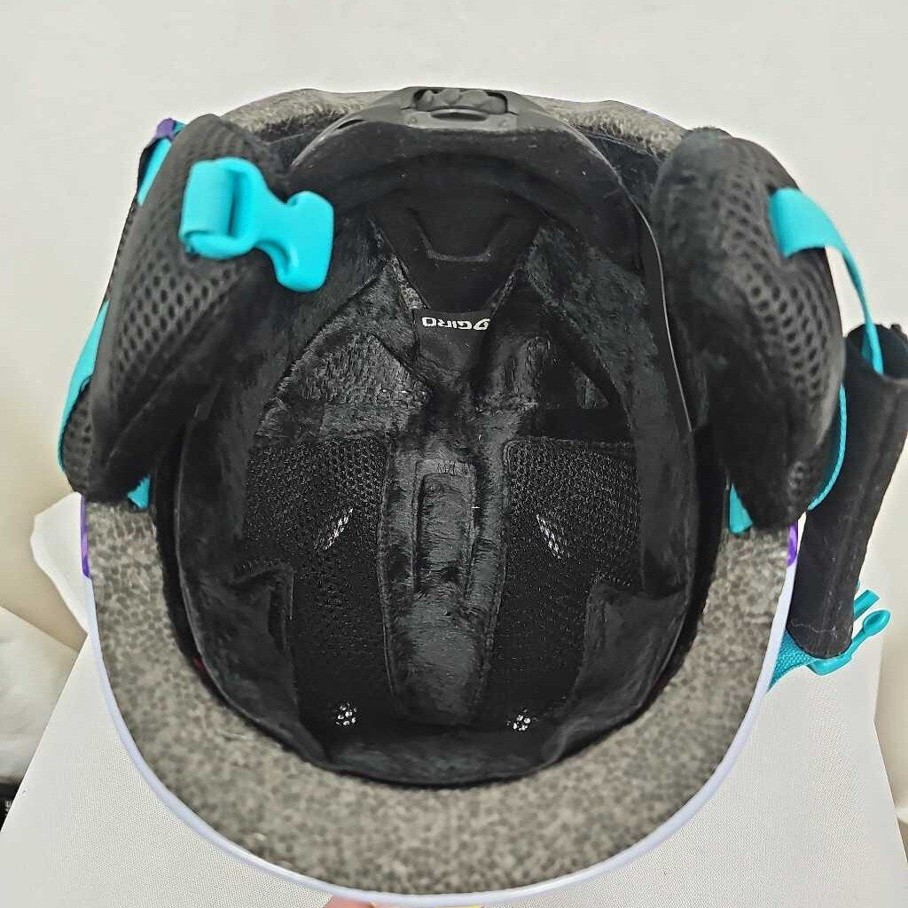 Giro Launch Plus Kids Snow Helmet | Purple Penguin | Size Small